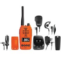 Uniden 5W XTRAK50-O Waterproof Orange Smart UHF Handheld Radio